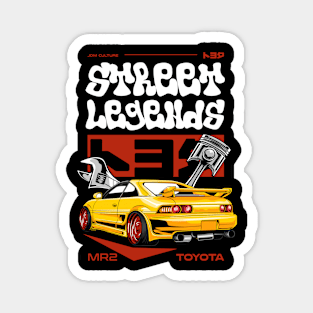 Toyota MR2 Street Legends Magnet