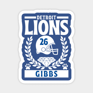 Detroit Lions Jahmyr Gibbs 26 American Football Magnet