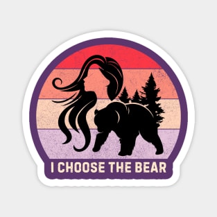 I Choose the Bear Magnet