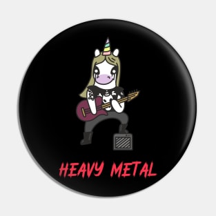 Heavy Metal - Unicorn Series Pin