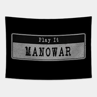 Manowar // Vintage Fanart Tapestry