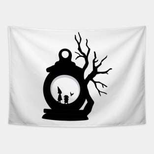 Over the Garden Wall Lantern Variation Tapestry