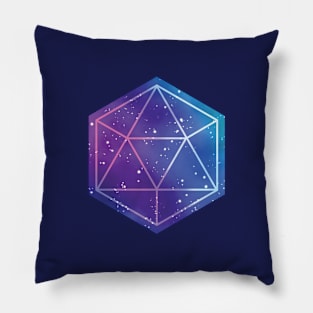 Vibrant Galaxy Geometry Pillow