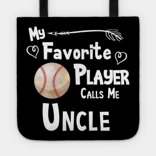 Favorite Player Uncle Love Softball Player Tote