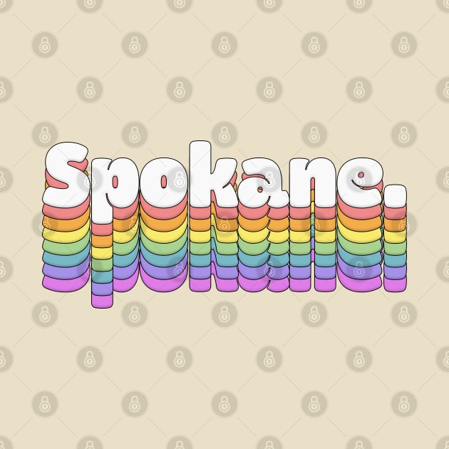 Spokane \\// Retro Typography Design by DankFutura