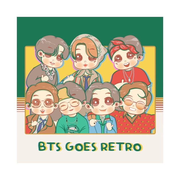 BTS Goes Retro Season Greeting 2021 by meyjinnie