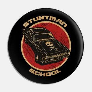 Vintage Stuntman School Pin