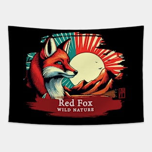 Red Fox - WILD NATURE - RED FOX -1 Tapestry