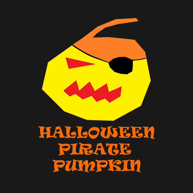 Halloween Pumpkin Pirate by simonjgerber