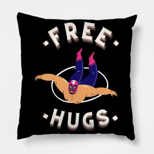 Wrestler Lucha Libre Mexican Wrestling Pillow