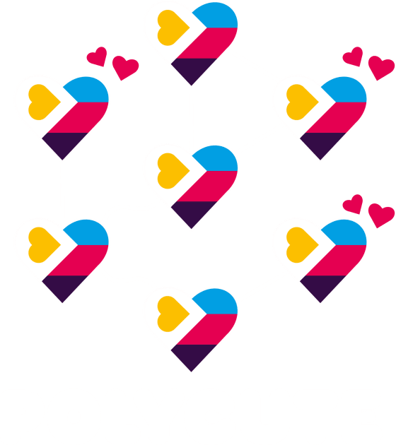 Polycule POLYCUTE Kids T-Shirt by LoveBurty