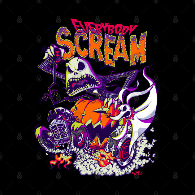 Everybody Scream - Jack Skellington - Phone Case