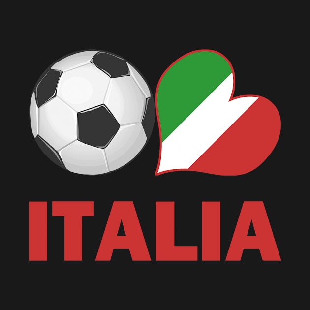 Soccer Fan Italy by CafePretzel