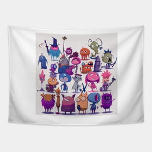 Little Monsters Series Tapestry