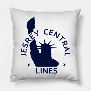 Central Railroad of New Jersey Pillow