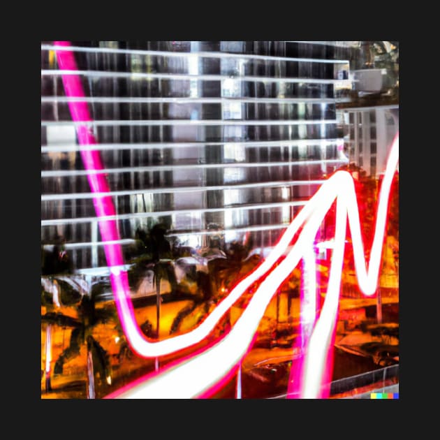 Miami Neon Night Light by SmartCraftCo