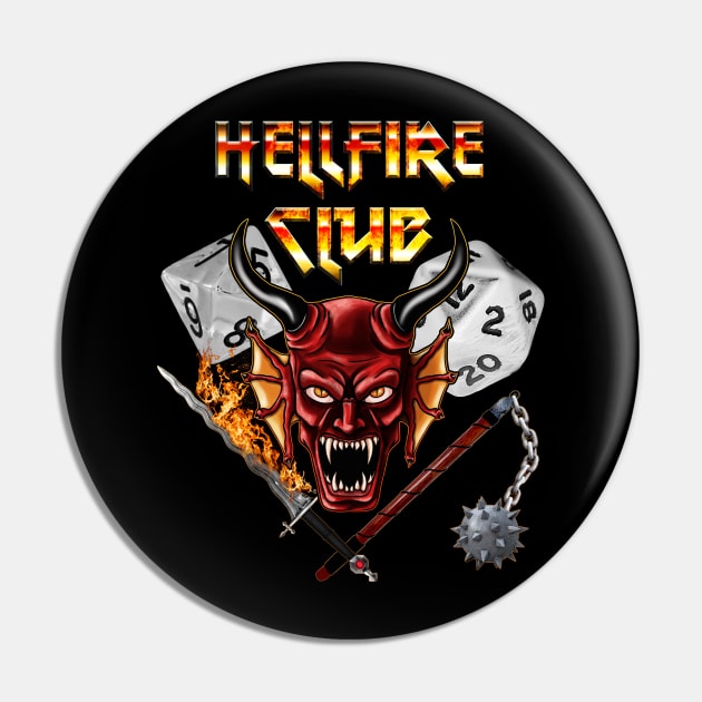 Hellfire Club Pin by triggerleo