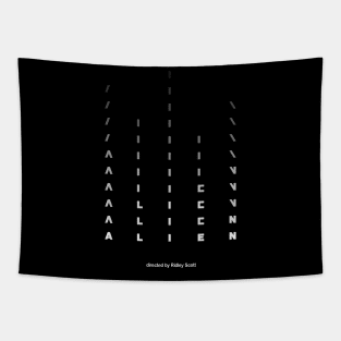 Alien Movie Title Sequence Tapestry