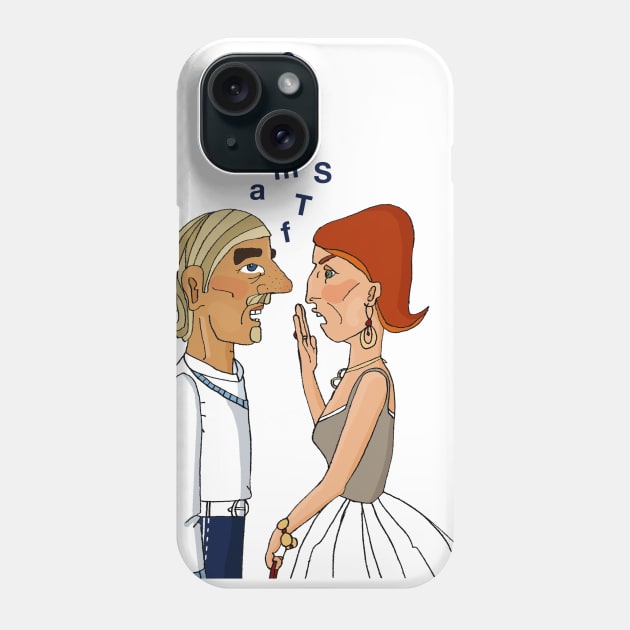 Gossip Phone Case by AdrianaStore