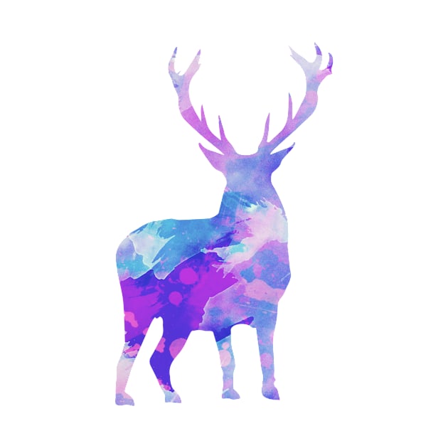 Abstract Deer II by uniqued