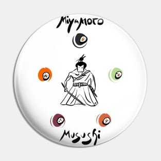 Miyamoto Musushi - Ronin style Pin