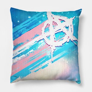 Luxury Trans Space Anarchism Pillow