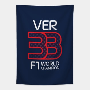 VER 33 logo design Tapestry