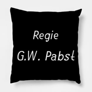 Director G.W. Pabst Pillow