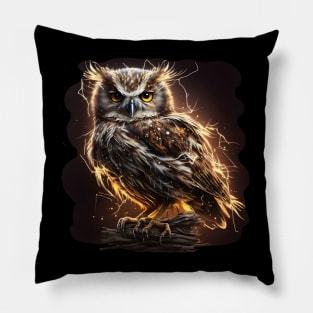 Power Owl Pillow