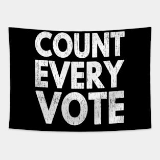 Count Every Vote Tapestry