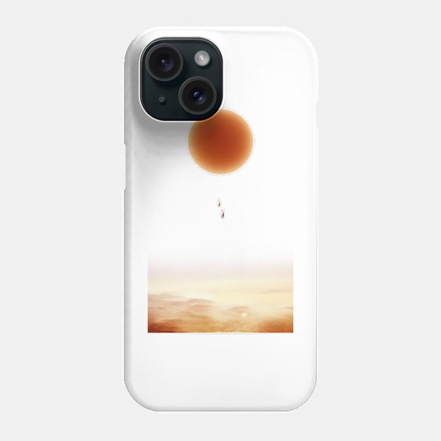 Mars Diving Phone Case by stohitro