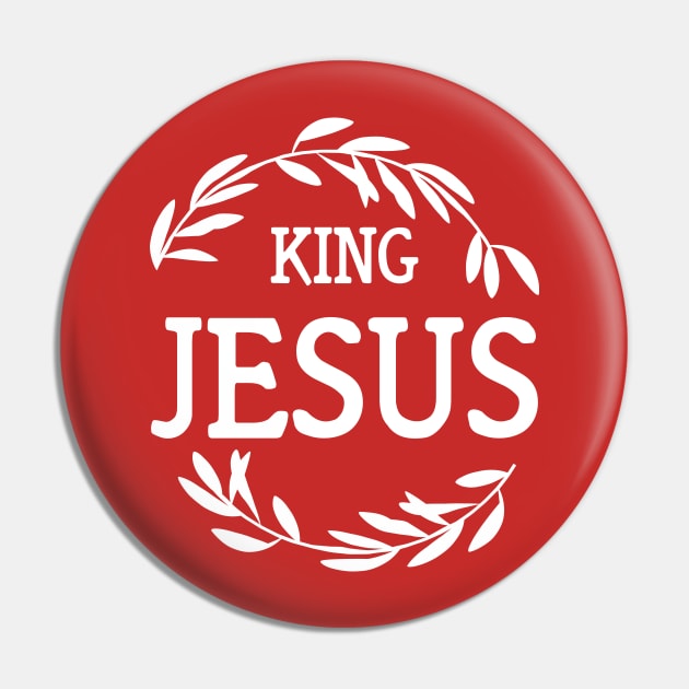 King Jesus Pin by JevLavigne