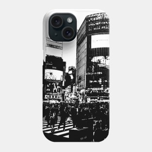 Manga Panel - Shibuya (渋谷区) Phone Case