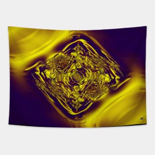 Golden Diamond Tapestry