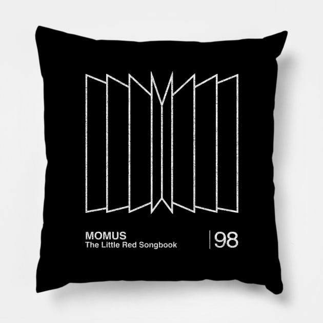 Momus / Minimalist Graphic Artwork Design Pillow by saudade