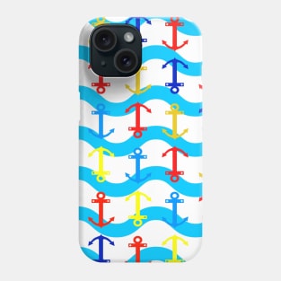 BOAT Anchor Pattern Phone Case