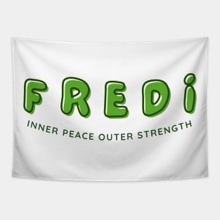 Fredi - Inner Peace, Outer Strength Tapestry