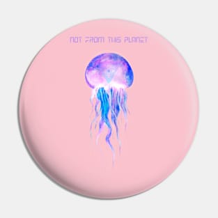 Jellyfish not from this planet Pin