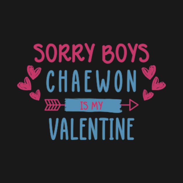 Sorry Boys Chaewon Is My Valentine Le Sserafim by wennstore