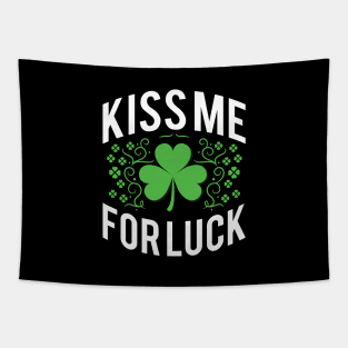 Kiss Me For Luck Tapestry