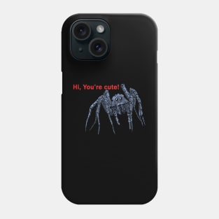 Cute spider "Hi!" Phone Case