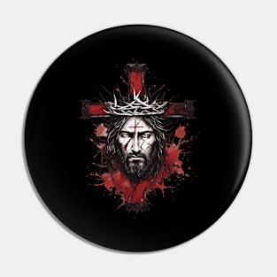 Jesus On The Cross Pin