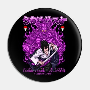 Sasuke Susanoo Anime Fanart Pin