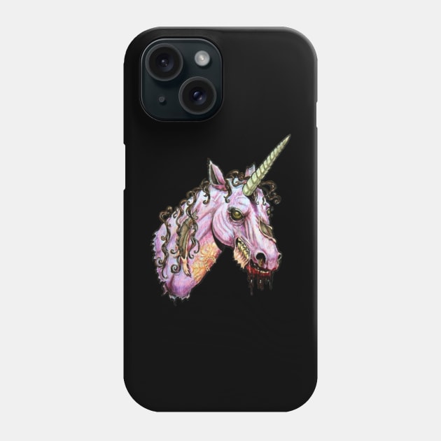 Unicorn Zombie- Phone Case by Nulian Sanchez