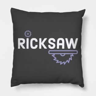 Ricksaw Logo (New!) Pillow