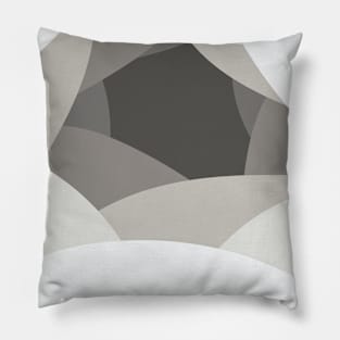 Into the Cloud Vector Abstract Pattern Pillow