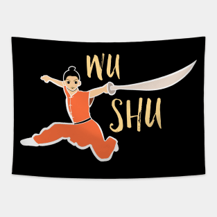 Wushu Kung Fu Tapestry