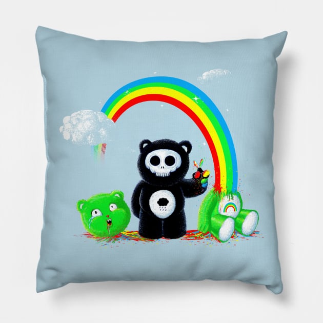 Over the Rainbow Pillow by Vinsse