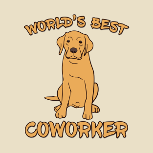 Labrador World's Best Coworker WFH T-Shirt