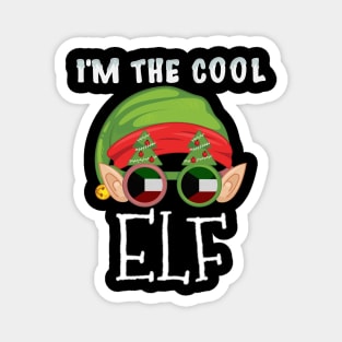 Christmas  I'm The Cool Kuwaiti Elf - Gift for Kuwaiti From Kuwait Magnet